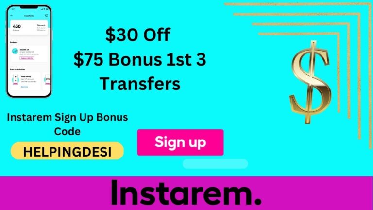 Instarem Sign Up Bonus
